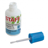 Корректирующая жидкость STAFF 20мл "Everyday", с кисточкой, водная основа, 228642