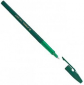 Ручка шариковая зеленая STABILO "Liner 808", линия письма 0,3мм, 141565