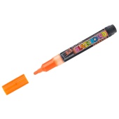 Маркер меловой 3мм, оранжевый, MunHwa "Black Board Marker", водная основа, 260041