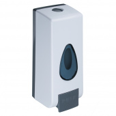 Дозатор д/жидкого мыла 0,6л SonWelle, наливной, пластик, белый /2/