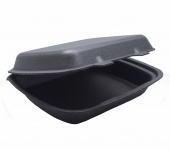 Ланч-бокс ЛСП-1 247*208*63, СПК, 130шт/упак, ЧЕРНЫЙ