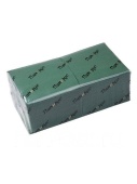 Салфетки Папирус 24*24см 400л /18/ зеленые