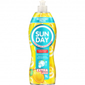 Средство д/посуды Сандэй (SUNDAY) "Экстра Лимон", 1л /6/ дозатор пуш-пул