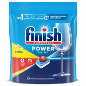 Таблетки для посудомоечных машин "Finish Power", 70 шт/упак