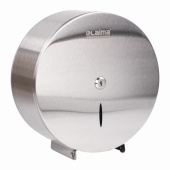 Диспенсер д/туалетной бумаги 200м LAIMA PROFESSIONAL INOX, Т2, нерж. сталь, матовый, 605698