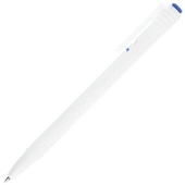 Ручка авт. масл. синяя BRAUBERG "Click White", 142713