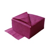 Салфетки LIME 24*24см 1-сл, 400л, бордо /12/ 410400