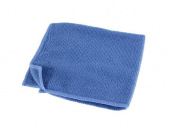Салфетка из микрофибры синяя 30×30 см, 220 г/м2