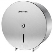 Диспенсер д/туалетной бумаги 200м KSITEX, Т2, нерж. сталь, матовый, 601870