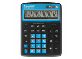 Калькулятор BRAUBERG EXTRA COLOR-12-BKBU, 12 разр., черно-голубой, 206*155мм, 250476