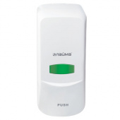 Дозатор д/жидкого мыла 1л ЛАЙМА, наливной, белый, 601424