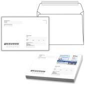 Конверт С5 162*229мм, КУДА-КОМУ, 50шт/упак, без окна, внутренняя запечатка, С50.15.50С