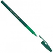 Ручка шариковая зеленая STABILO "Liner 808", линия письма 0,3мм, 141565