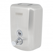 Дозатор д/жидкого мыла 0,5л OfficeClean Professional, наливной, нерж. сталь, матовый, 311285 /2/