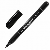 Маркер перманентный 1мм, черный, CENTROPEN "2846", 003556/ 150207