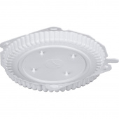 Тортница круглая Т-206ДШ ДНО, белая, 230шт/кор, 1546714