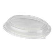 Ланч-бокс СпК-257, 1-секция, КРЫШКА, прозрачный пластик /70/ СП /4/