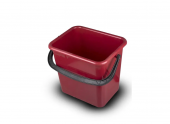 Ведро 15л пластик, прямоугольное, ассорти, 522630