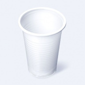 Стакан 200мл белый Стандарт 100шт/упак /30/ ФОПОС