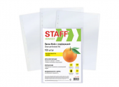 Мультифора А4, 30мкм, STAFF ЭКОНОМ, 100шт/упак, матовая, 273002