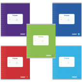 Тетрадь 18л. А5, линейка, ПИФАГОР (эконом), однотонная, 104550