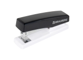 Степлер BRAUBERG №24/6, 26/6 "STYLE MAX", до 30л, черный, 272749
