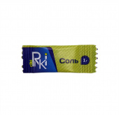 Соль порционная 1грамм RiKi, 1000шт/уп (1кг)