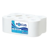 Полотенца рулонные (М2) FOCUS Jumbo 280м, 800л, ЦВ, белые 1-сл /6/ 5036889