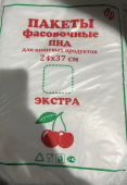 Пакет фасовочный ПНД 24*37 500шт/упак, планшет