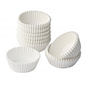 Форма бумажная 9 круг, 70*22мм, 1080шт/упак /32/ белая