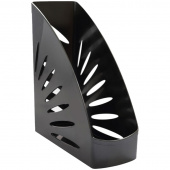 Лоток вертикальный СТАММ 110мм "Тропик", черный, 218114