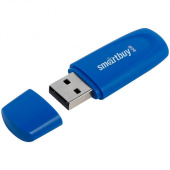 Флеш-диск  8 GB Smart Buy "Scout", USB 2.0, синий, 513759