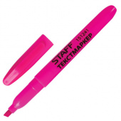 Текстмаркер STAFF "Manager", 1-3мм, розовый, 151241