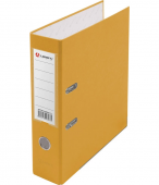 Регистратор Lamark PP 80мм., желтый, 73304