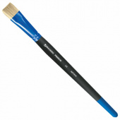 Кисть щетина №24 BRAUBERG PREMIUM, плоская, 200999