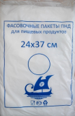 Пакет фасовочный ПНД 24*37 8мкм 500шт/упак
