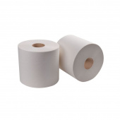 Полотенца рулонные (М2) LIME 300м, ЦВ, белые, 1-сл /6/ 20.300