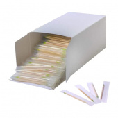 Зубочистки деревянные в индивидуальной упаковке, 1000 шт/упак