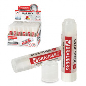 Клей-карандаш  9г, BRAUBERG "Crystal", прозрачный, 227967