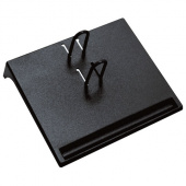 Подставка для календаря малая СТАММ 175*205*37мм, черная, ПК21, 235810