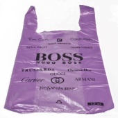 Майка ПВД 28*55 BOSS 35мкм, 50шт/уп /20/ цветной