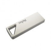 Флеш-диск 64 GB NETAC U326, USB 2.0, металлический корпус, серебристый, 513712