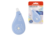 Корректирующая лента BRAUBERG PASTEL, 5мм*12м, корпус голубой, 272488