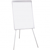 Флипчарт-доска магнитно-маркерная 70*100см OfficeSpace + держатели для бумаги, на треноге, 295248
