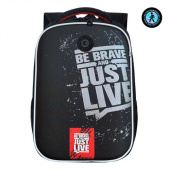 Ранец GRIZZLY "JUST LIVE", 37х26х16см, анатомическая спинка, для мальчиков, 271754