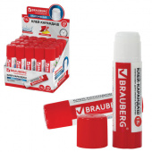 Клей-карандаш 15г, BRAUBERG, 220870