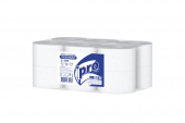 Туалетная бумага рулонная (Т2) PROtissue Premium 2-сл., 170м /12/ белая, С191