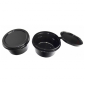 Соусница с внешн. закр. 30мл д50 ЧЁРНАЯ, 108шт/упак /17/ АЛ