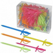 Пика для канапе в форме меча, 70 мм, 500 шт/упак