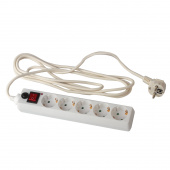 Сетевой фильтр SONNEN U-353 3м, 5 розеток, защита от перегрева, 511425